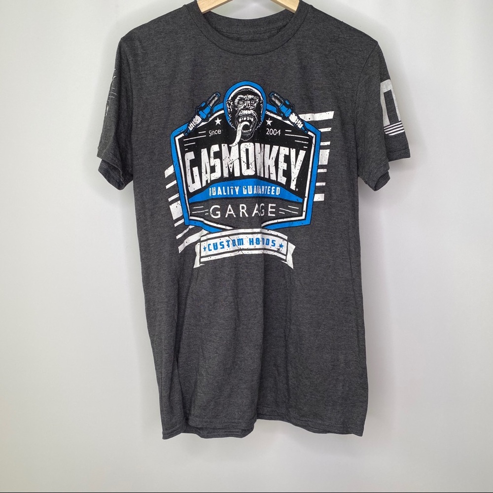 Gas Monkey Car Garage logo t shirt